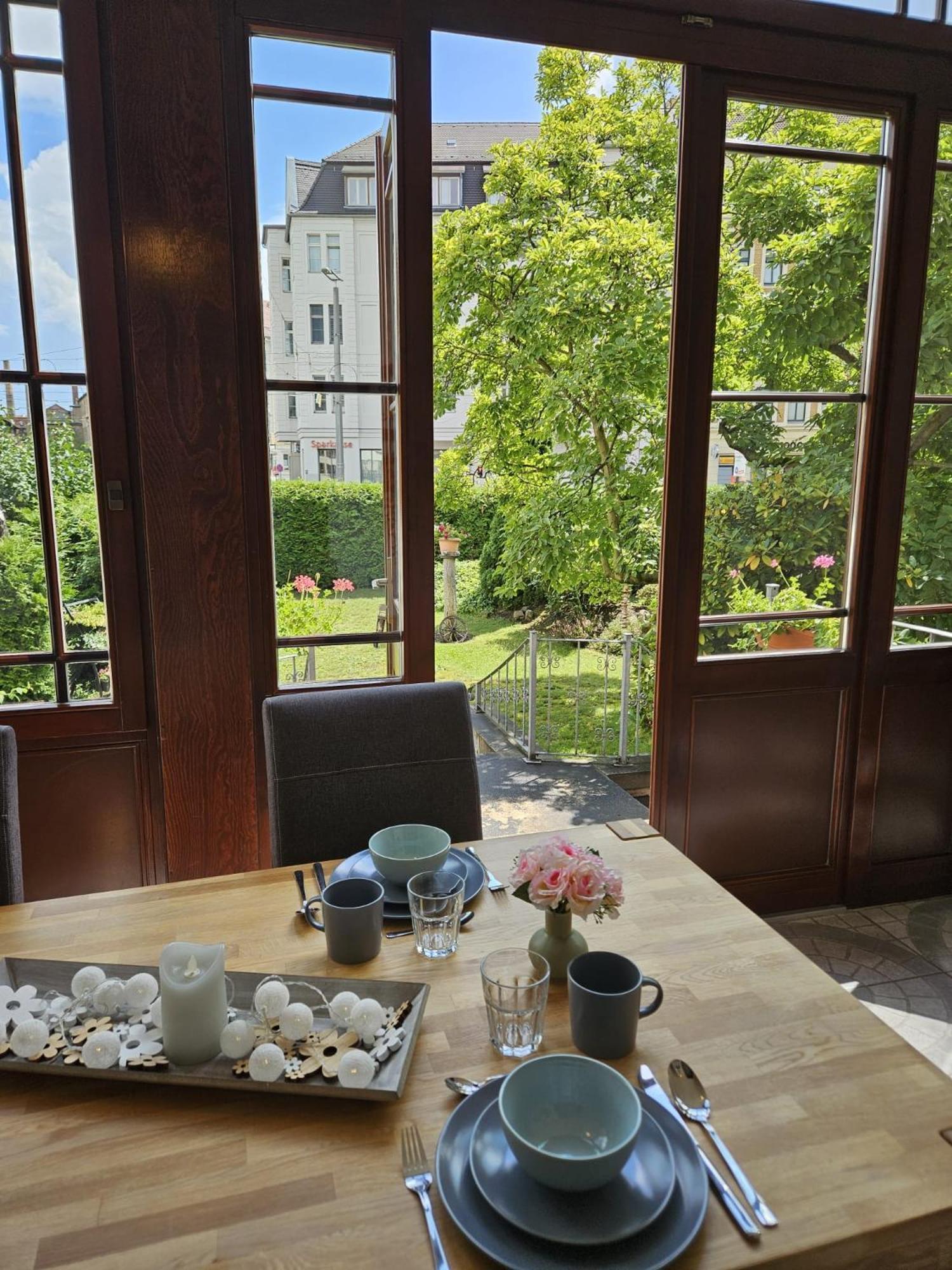 Villa Wintergarten Leipzig Eksteriør billede